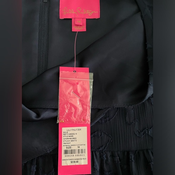 NWT Lilly Pulitzer Autumn Midi/Maxi Dress Size 16 - Picture 6 of 13